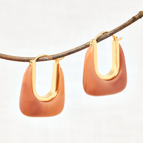 Boucles D'Oreilles Dany Ecaille