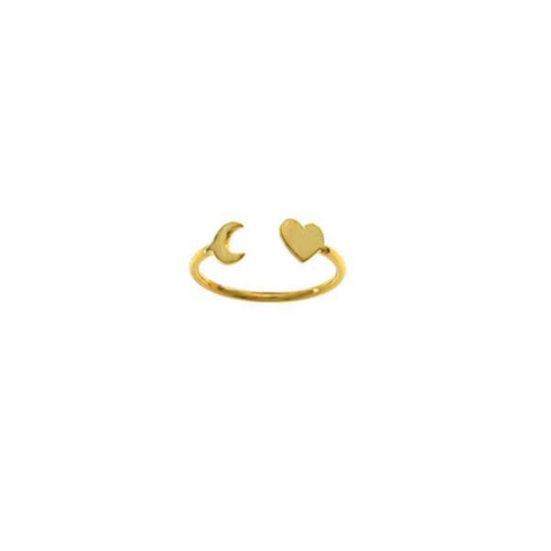 Bague Valentine Or.