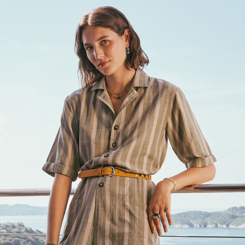 Bague Claire Onyx Vert