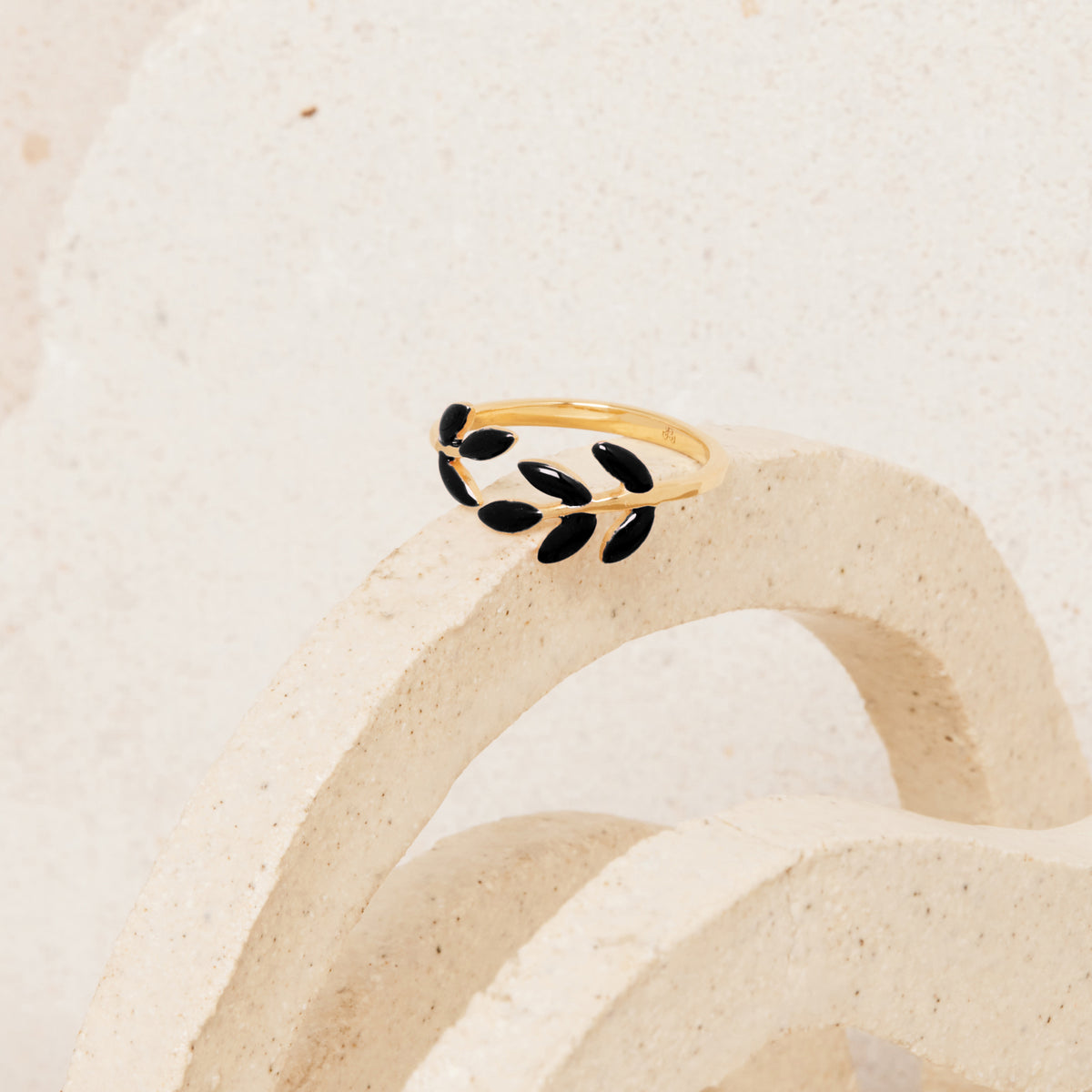 Bague  Brunelle Noir