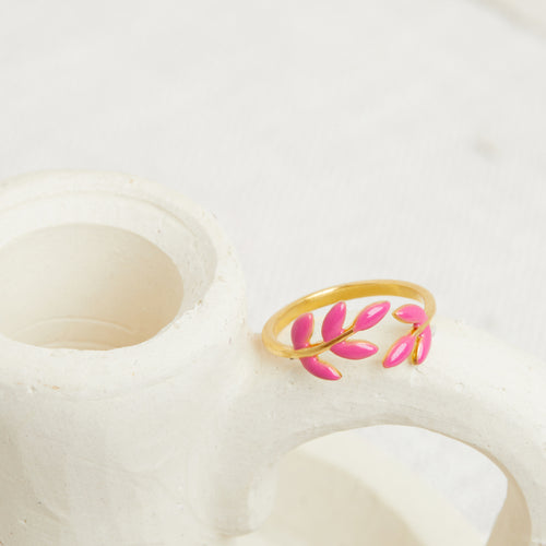 Bague Brunelle Fuschia