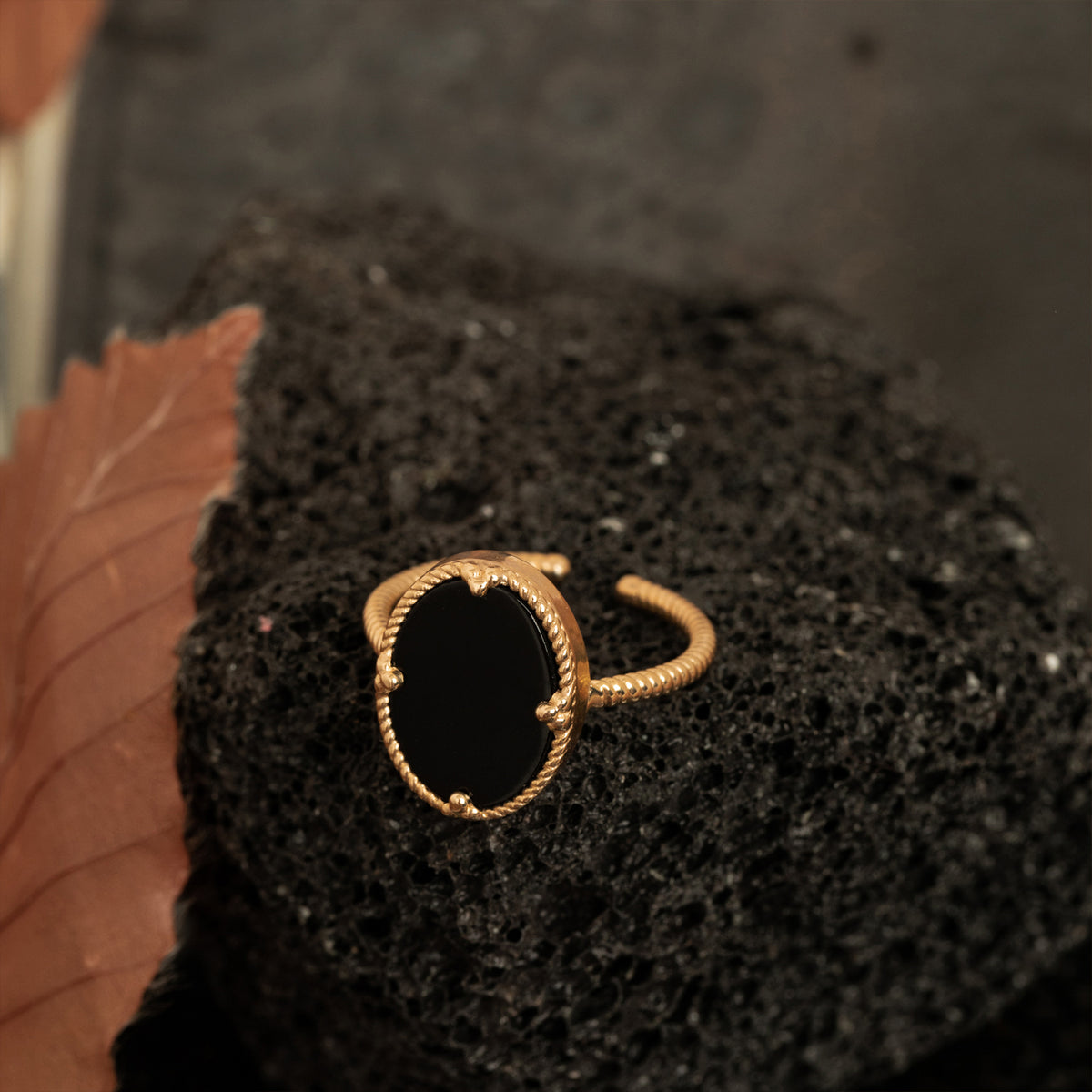 Bague Astrid Onyx Noir