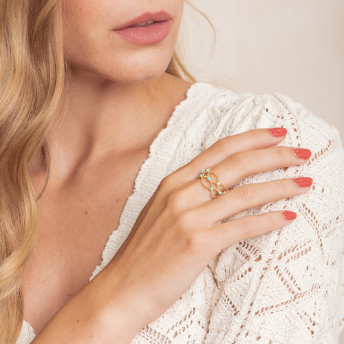 Bague Amiy Turquoise
