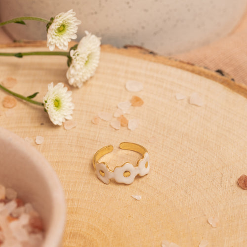 Bague Capucine Blanc