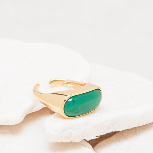 Bague Poema Onyx Vert