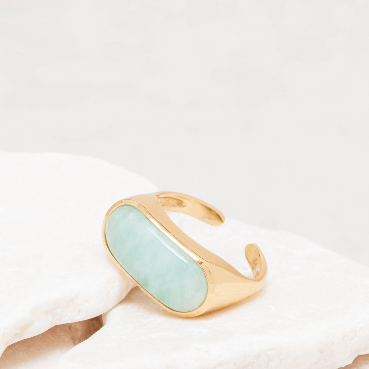Bague Poema Amazonite Claire