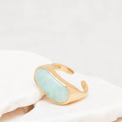 Bague Poema Amazonite Claire