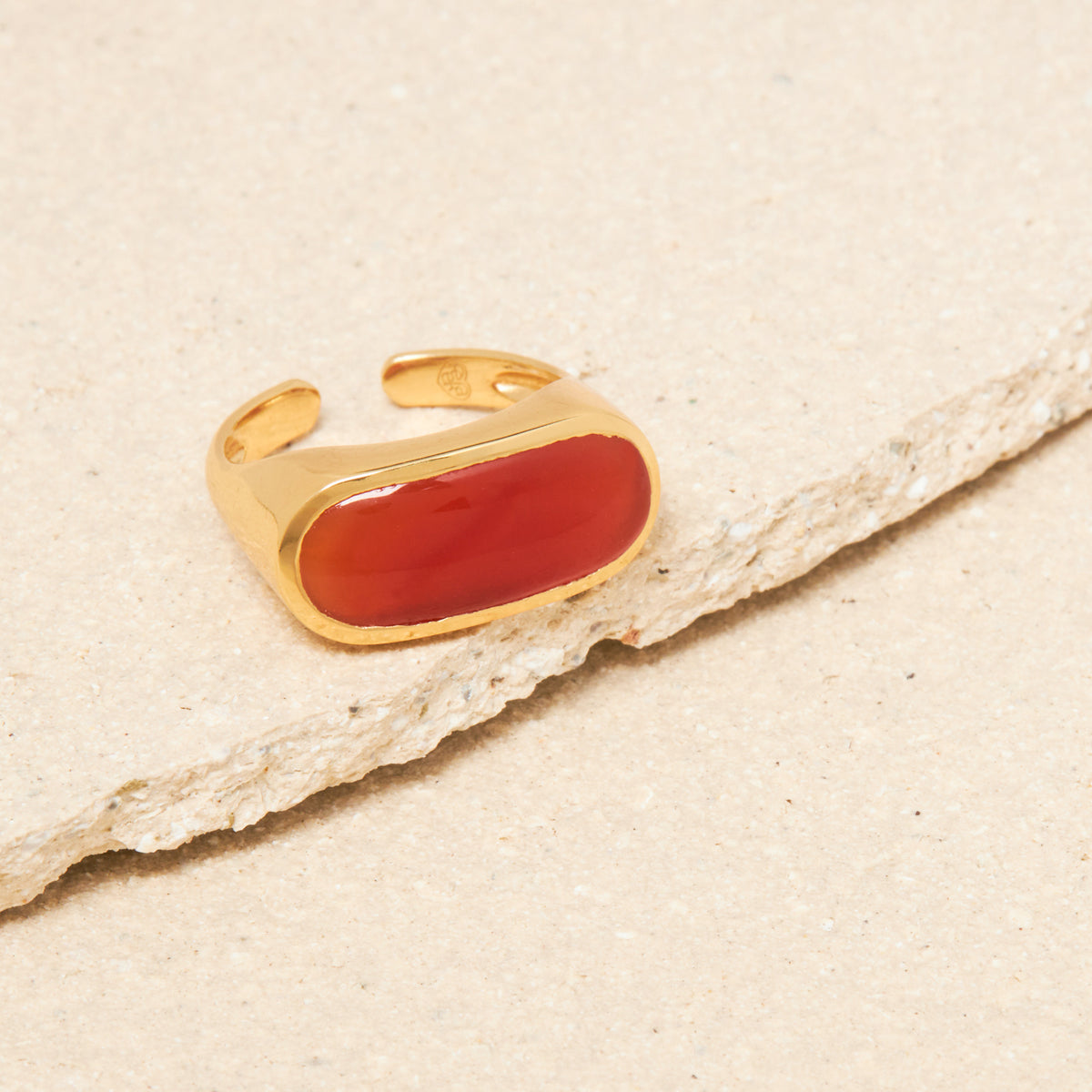 Bague Poema Onyx Rouge