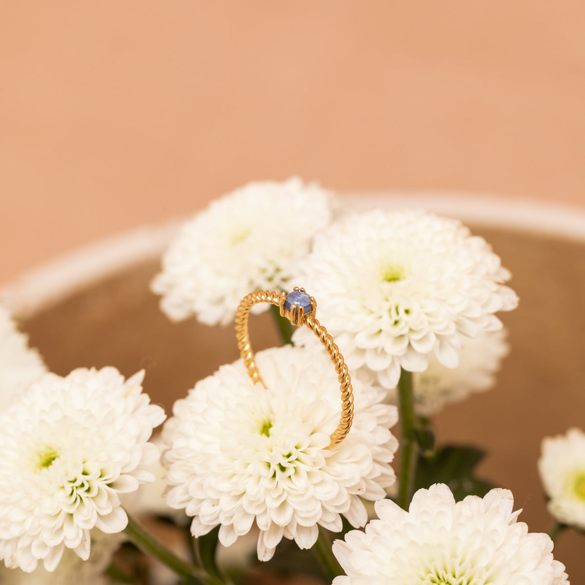 Bague Mini Camelia Sodalite