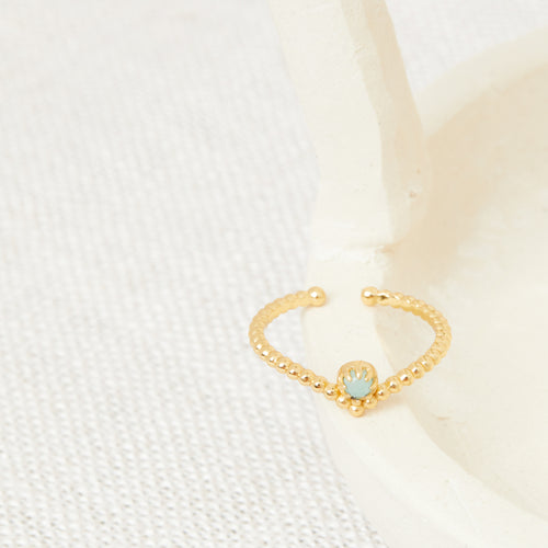 Bague Venise Amazonite Claire