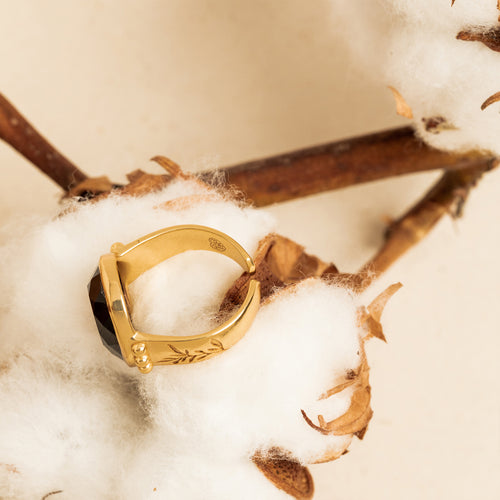 Bague Vickie Quartz Fume