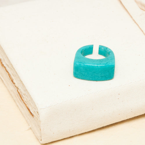 Bague Luis Menthe Cristal