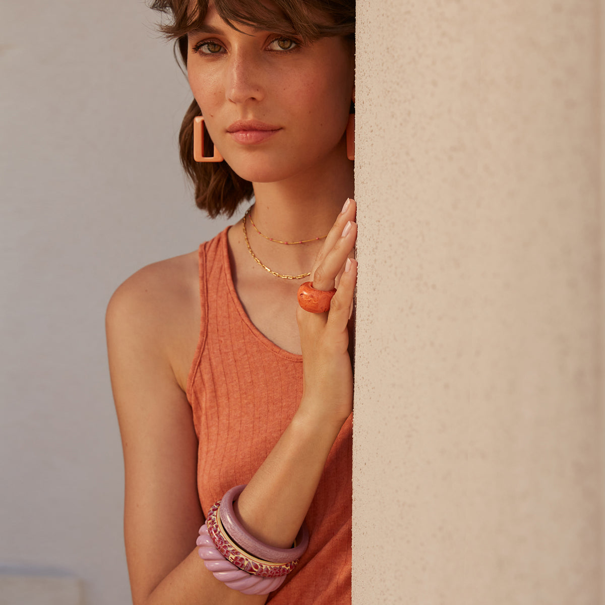 Bague Gabi Giroflee/Cristal