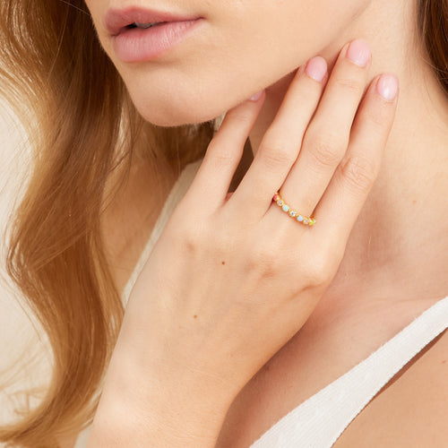 Bague Nili Opaline
