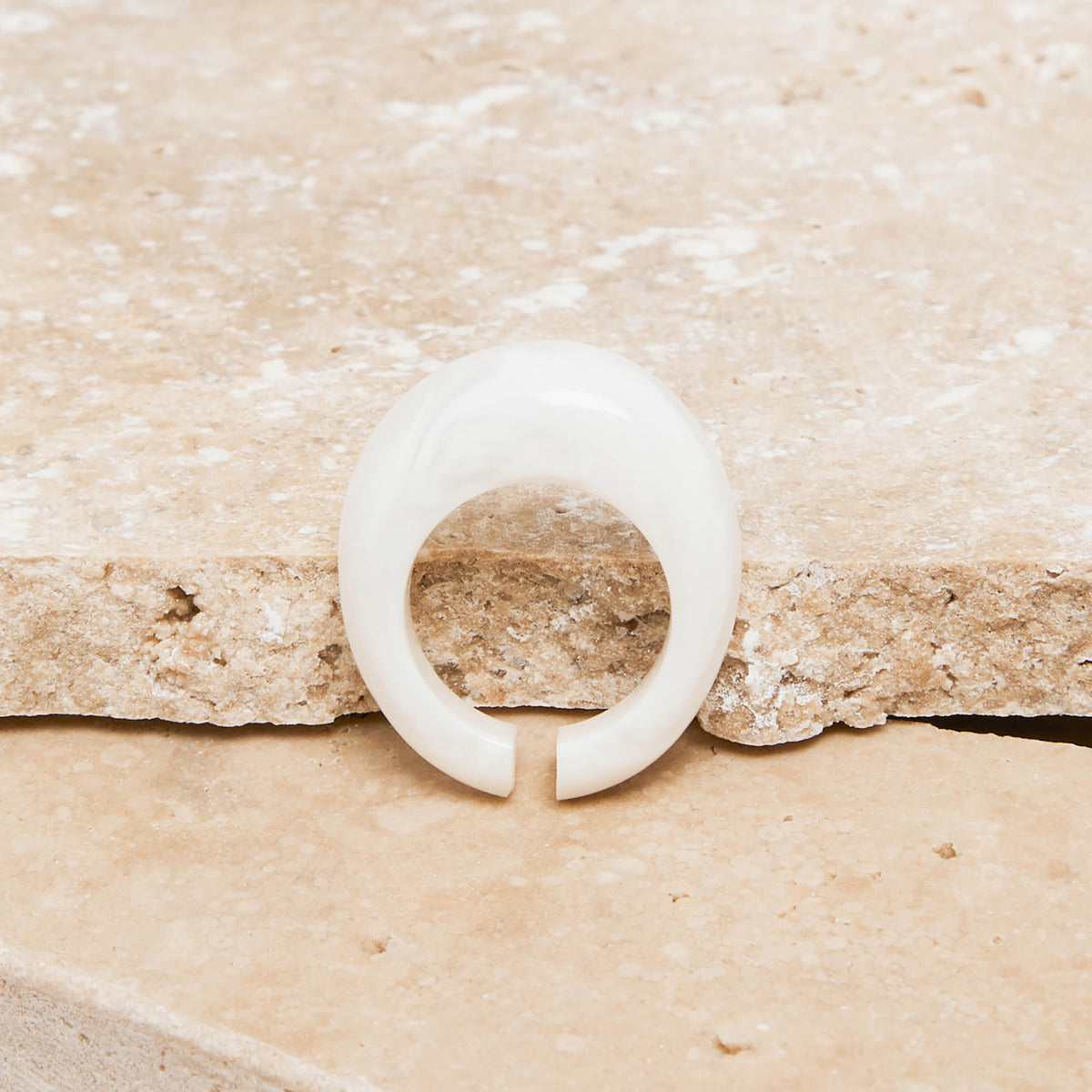 Bague Gabie Ecru
