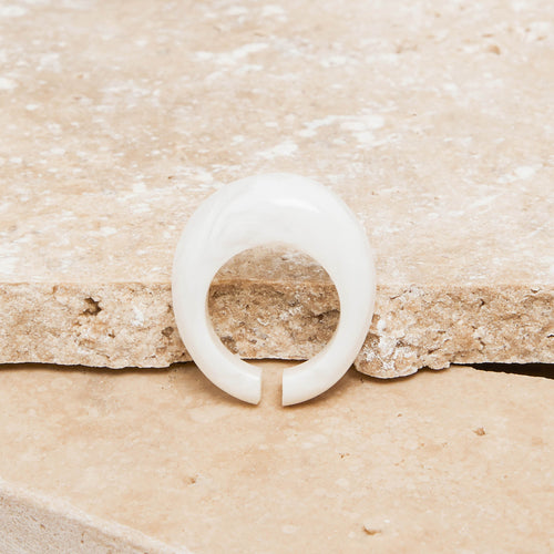 Bague Gabie Ecru