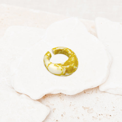 Bague Gabie Curry/Creme