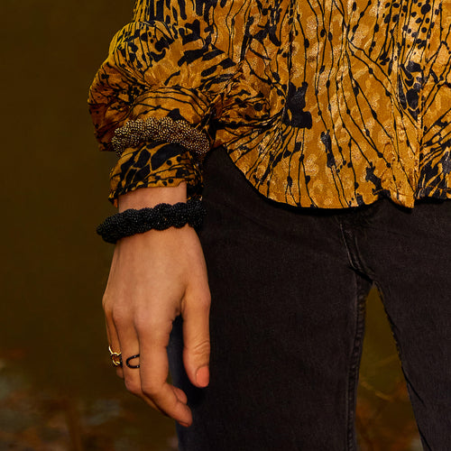 Bague Leyya Noir