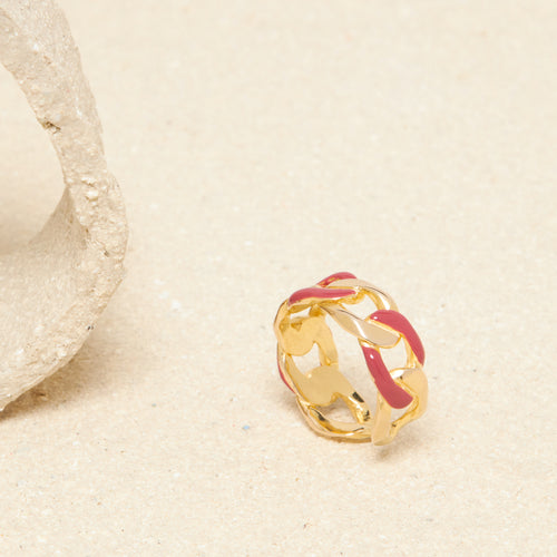 Bague Chainne Pourpre
