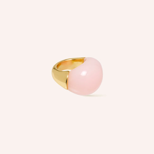 Bague Okan Agate Rose