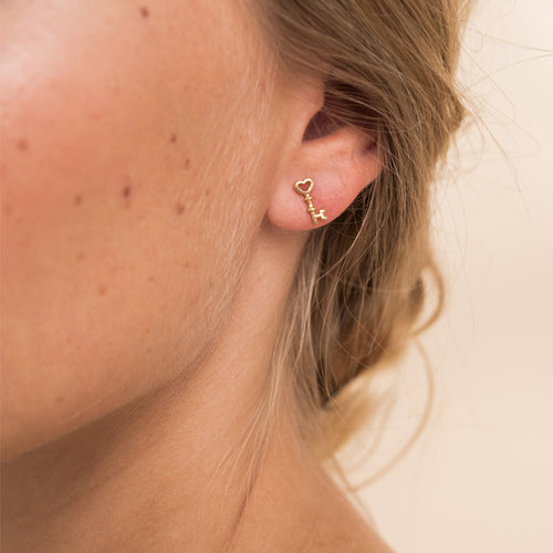 Puces D'Oreilles Key  Or