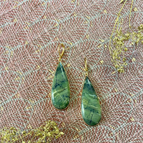 Boucles D'Oreilles Sophia Opale Imperiale