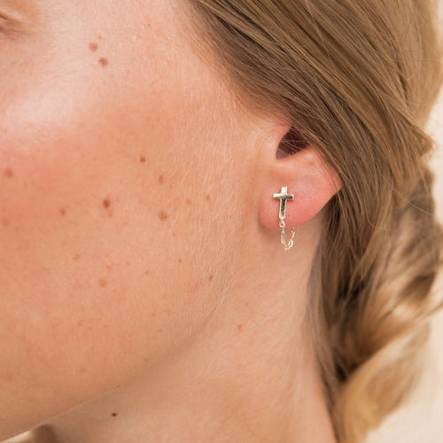 Puces D'Oreilles Darie Or