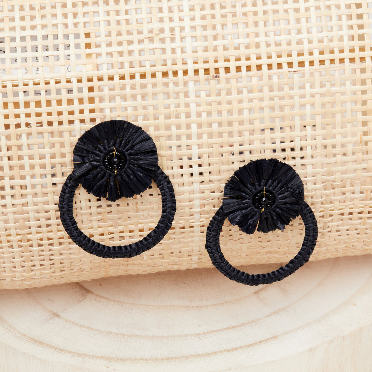 Boucles D'Oreilles Naeli Noir