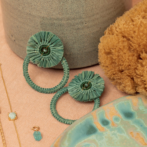 Boucles D'Oreilles Naeli Lagon