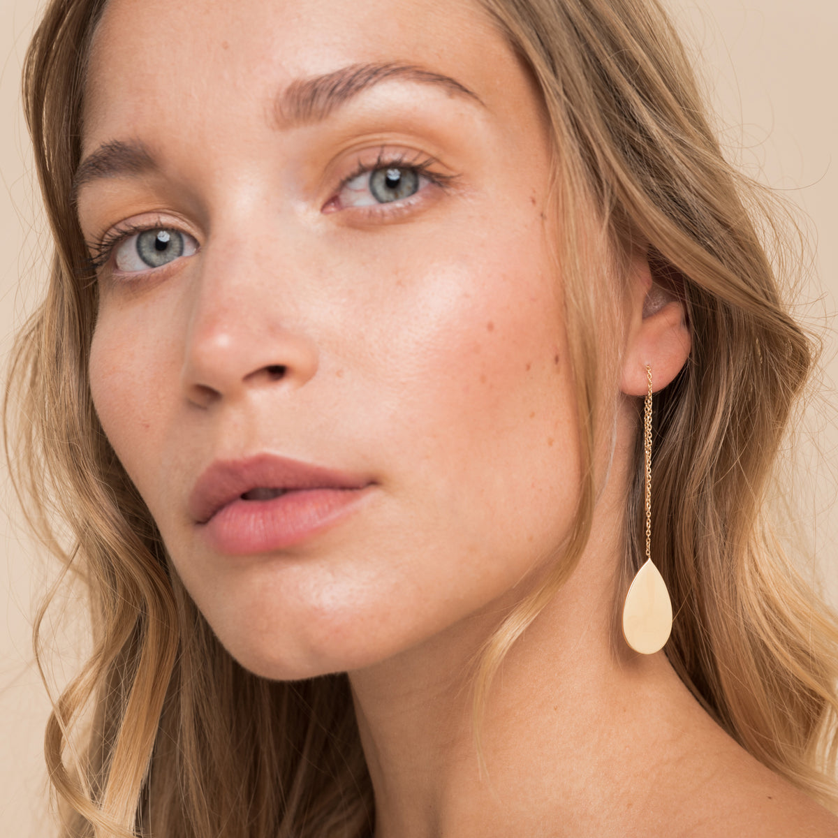 Boucles D'Oreilles Dune Or