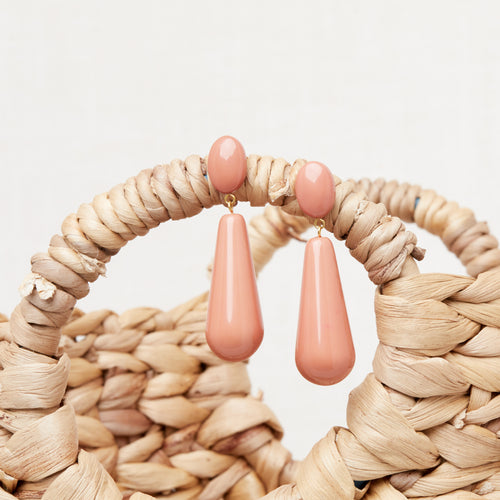 Boucles D'Oreilles Gala Abricot