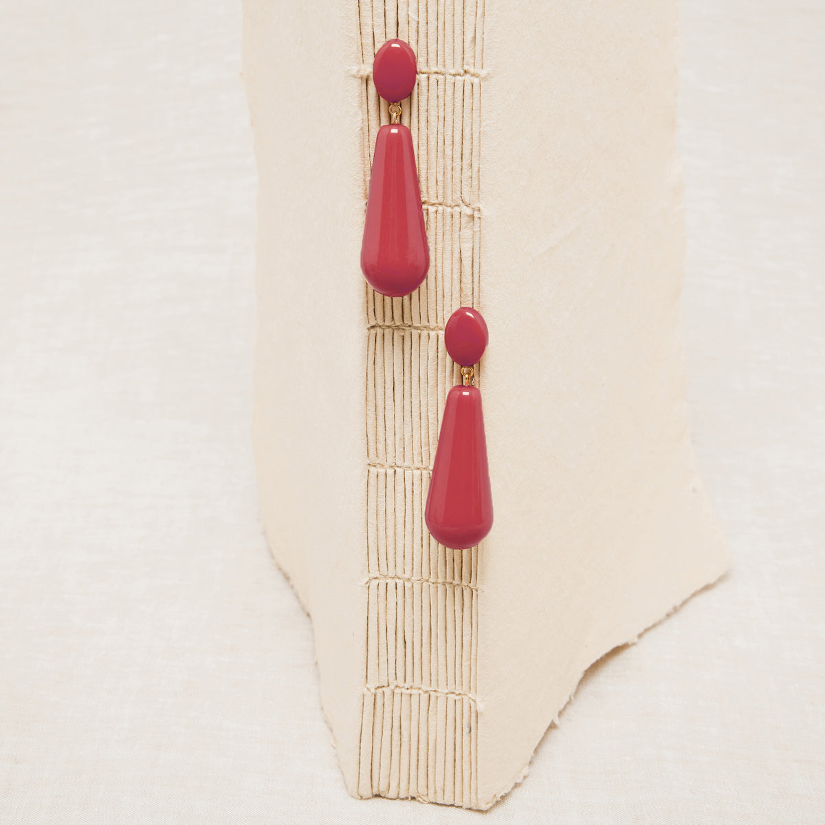 Boucles D'Oreilles Gala Pourpre