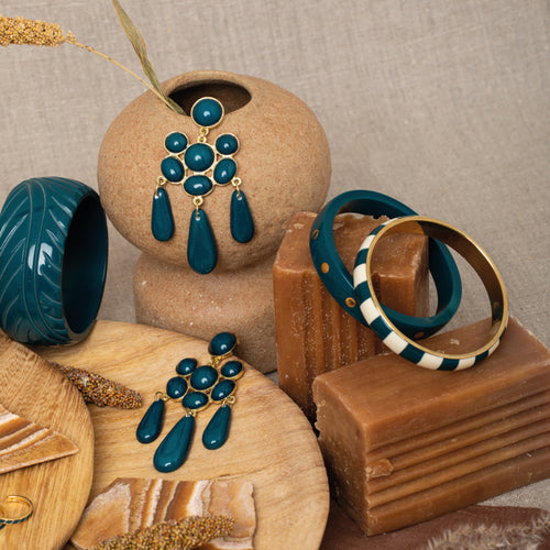 Boucles D'Oreilles Galya Prusse