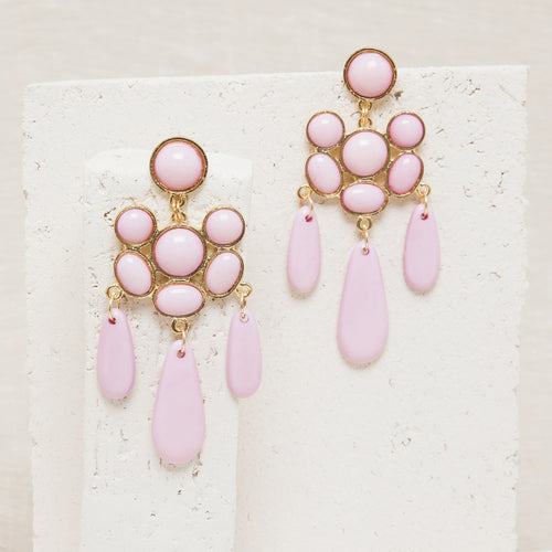 Boucles D'Oreilles Galya Lilas