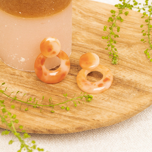 Boucles D'Oreilles Enza Oranger
