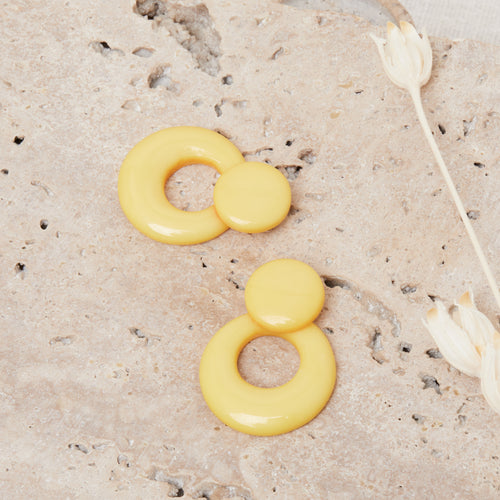 Boucles D'Oreilles Enza Jonquille