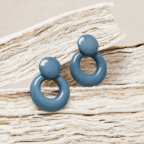 Boucles D'Oreilles Enza Eucalyptus