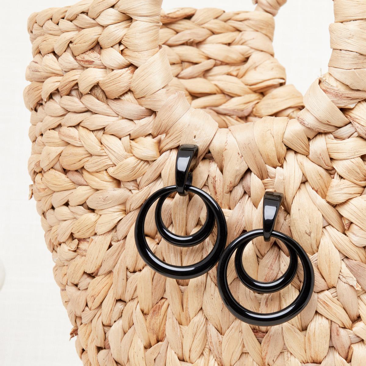 Boucles D'Oreilles Lauretta Noir