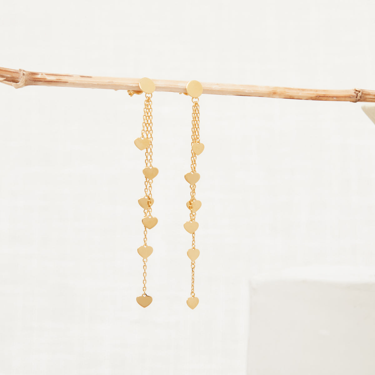 Boucles D'Oreilles Mailee Or