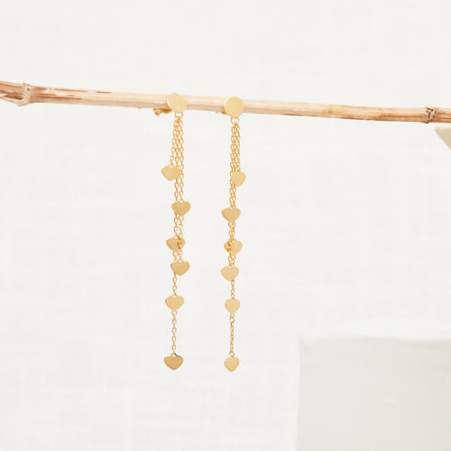 Boucles D'Oreilles Mailee Or