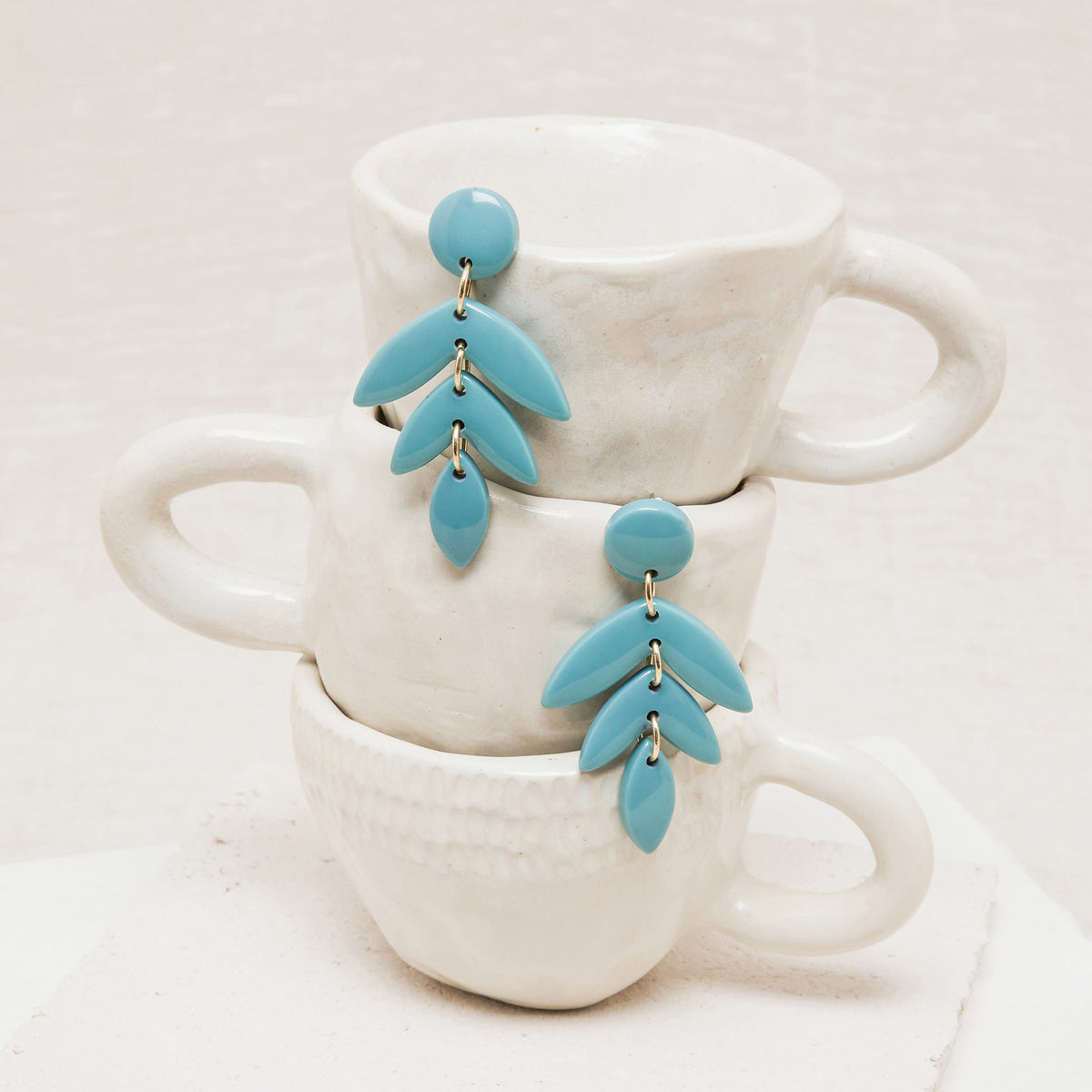 Boucles D'Oreilles Fanette Turquoise