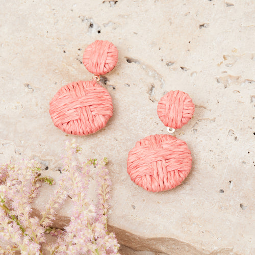 Boucles D'Oreilles Pepita Fraise