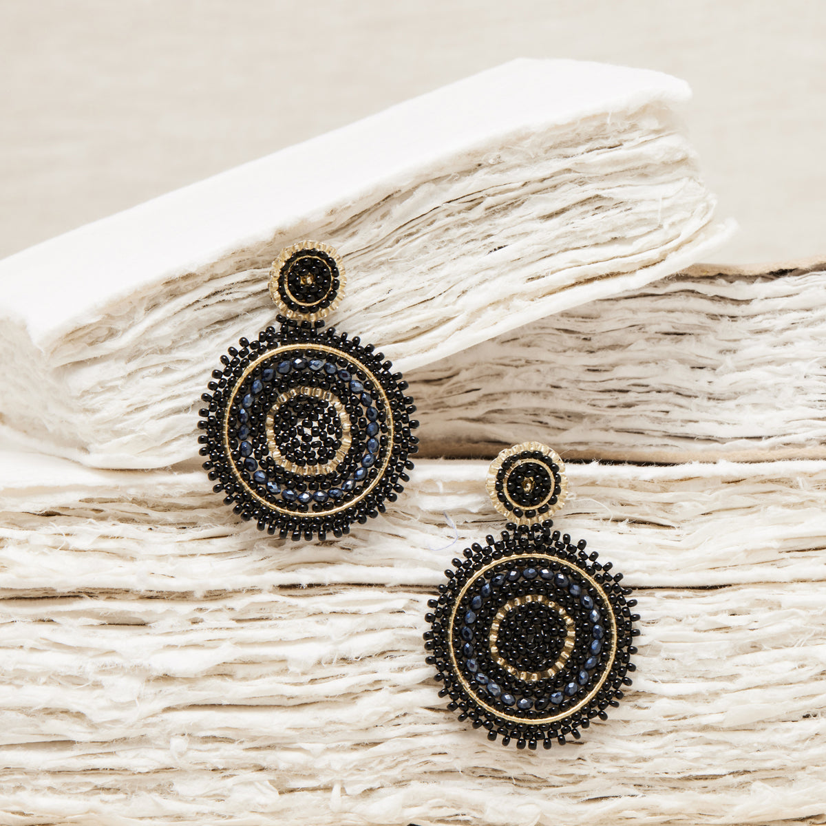 Boucles D'Oreilles  Julieta Noir