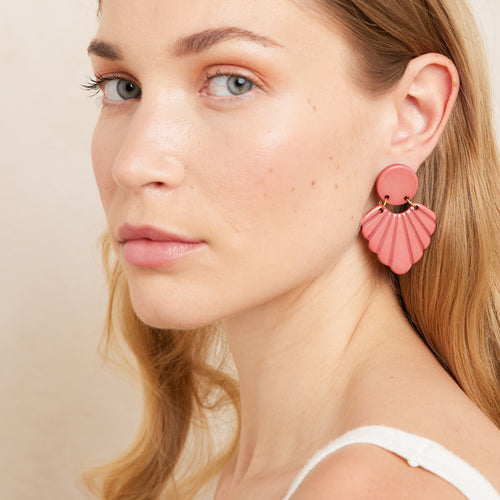 Boucles D'Oreilles Flora Rosewood