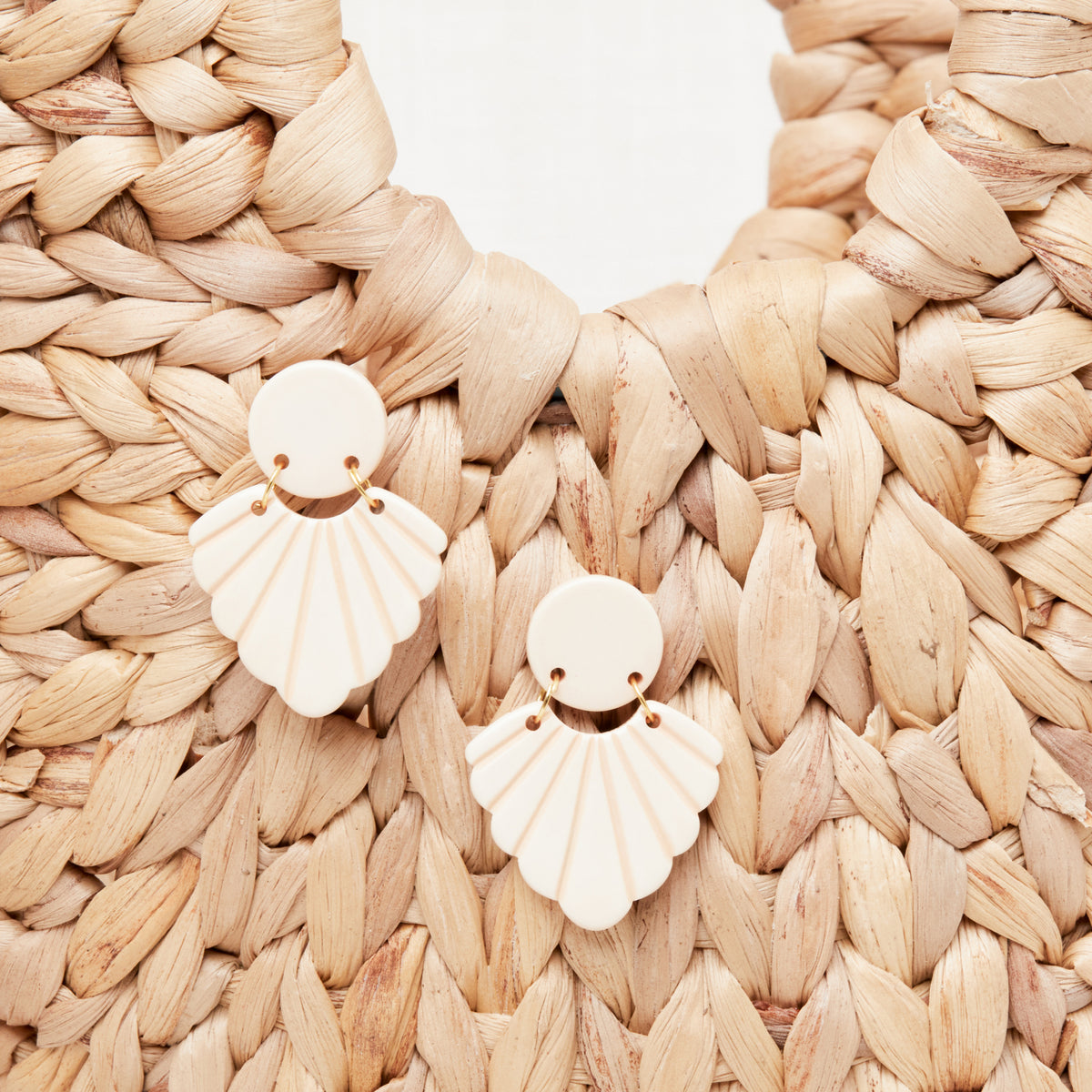Boucles D'Oreilles Flora Peche