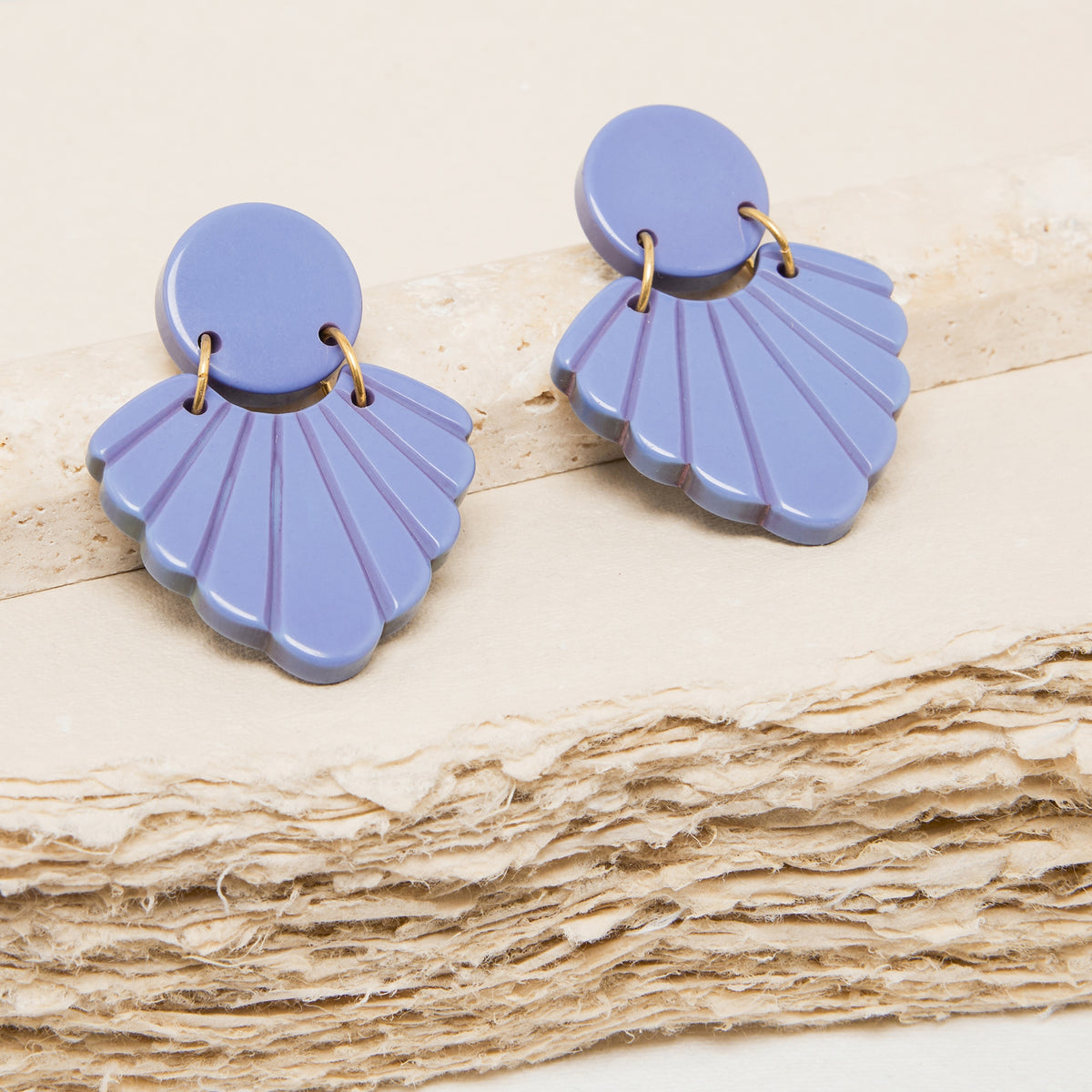 Boucles D&#39;Oreilles Flora Mosaique