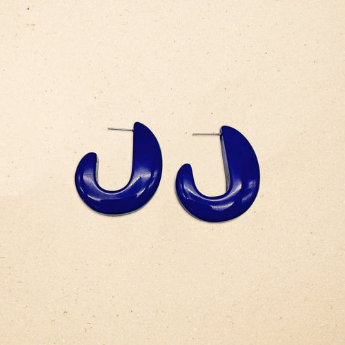Boucles D'Oreilles Edna Cobalt