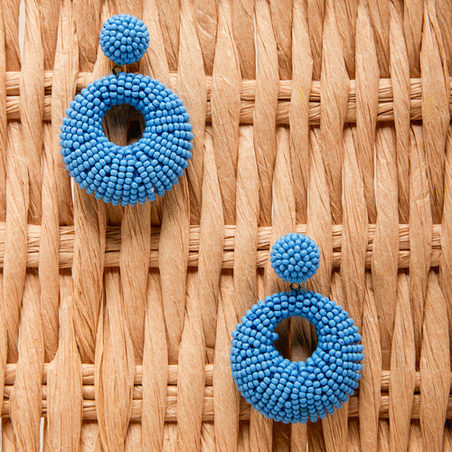 Boucles D'Oreilles Poppy Celeste