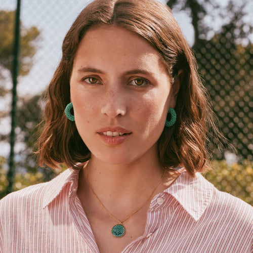 Créoles Polina Menthe