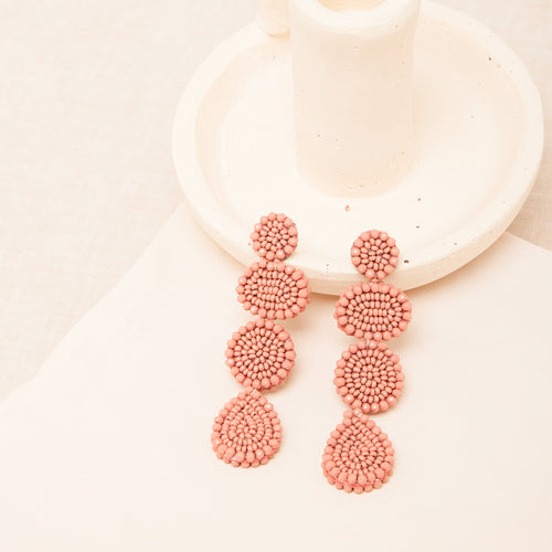 Boucles D'Oreilles Pitsie Rose Ballet